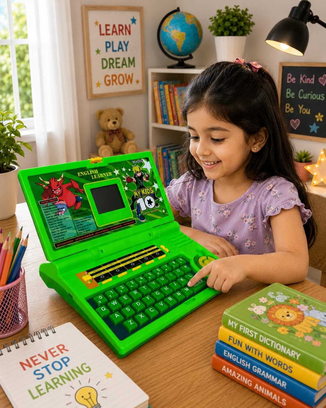 tiny tales English Learning &(IND*052) Educational Kids Ben 10 Laptop-picture-33