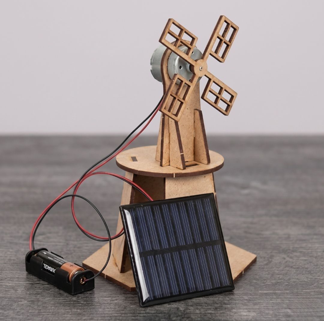 erhindia DIY Windmill Solar Project Panel Working Model for School Students and Kids STEM-picture-25