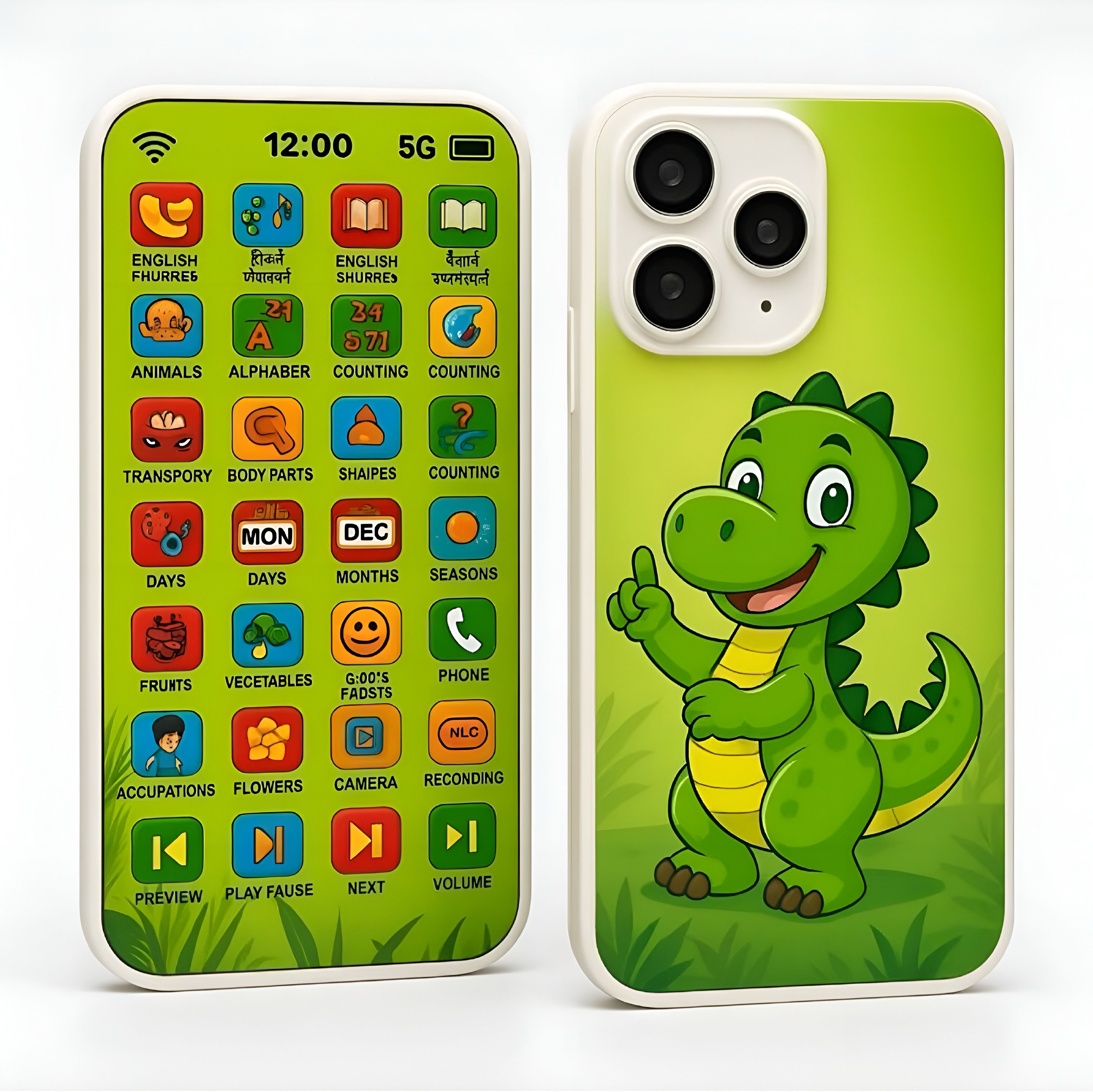 joymax Early Learning Educational Rechargeable Toy Phone For Kids with 28 Functions-picture-21