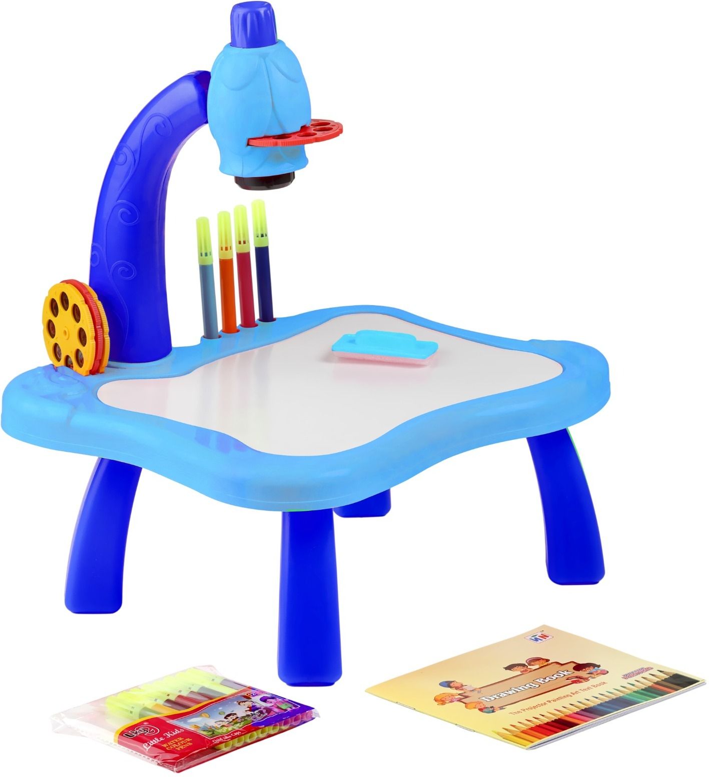 BLUE PROJECTOR TABLE