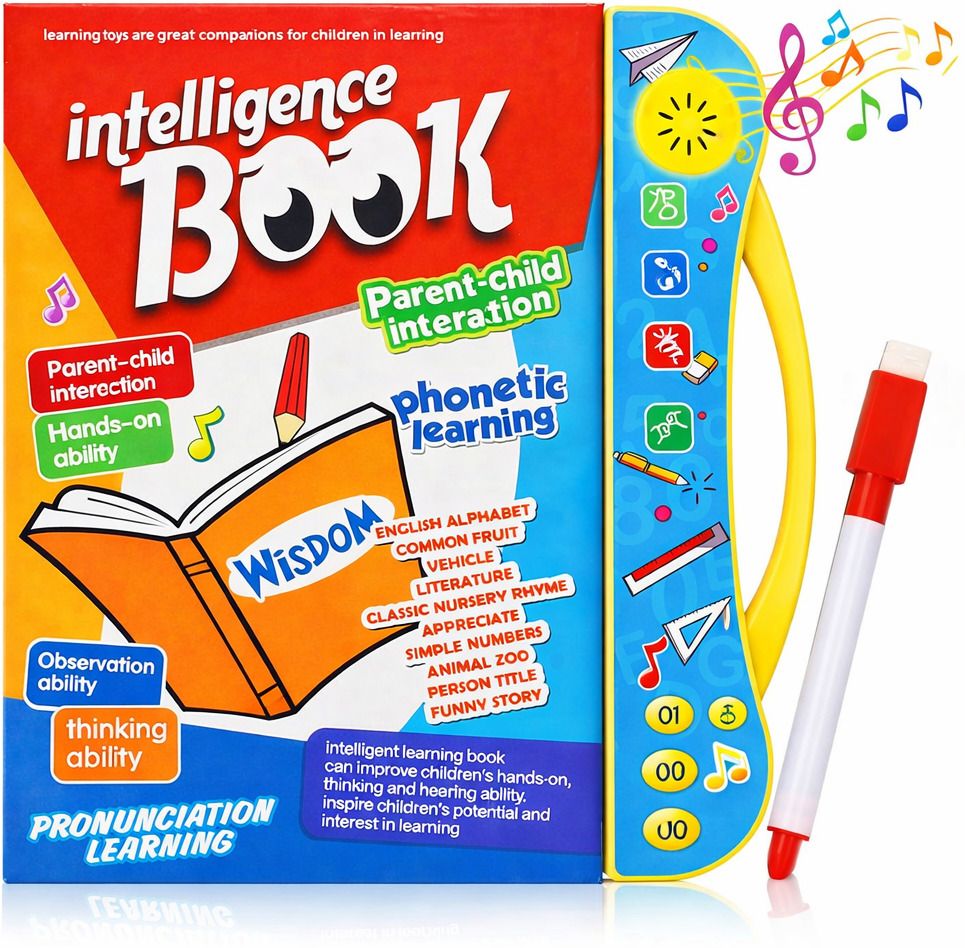 Intelligent E-Book with sound learning Toy for Kids-image-44