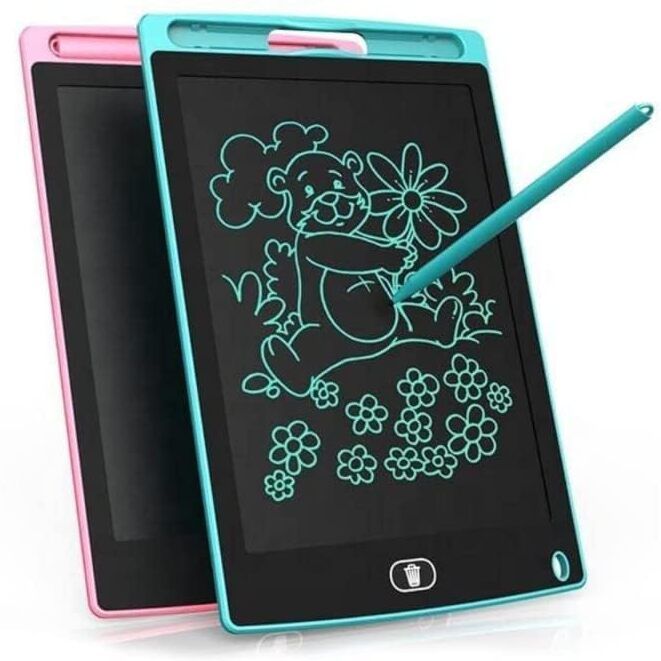 happy bive LCD Writing Tablet 12 Inch Reusable E-Note Pad Best Gift for Kids Boys Girls-107-picture-18