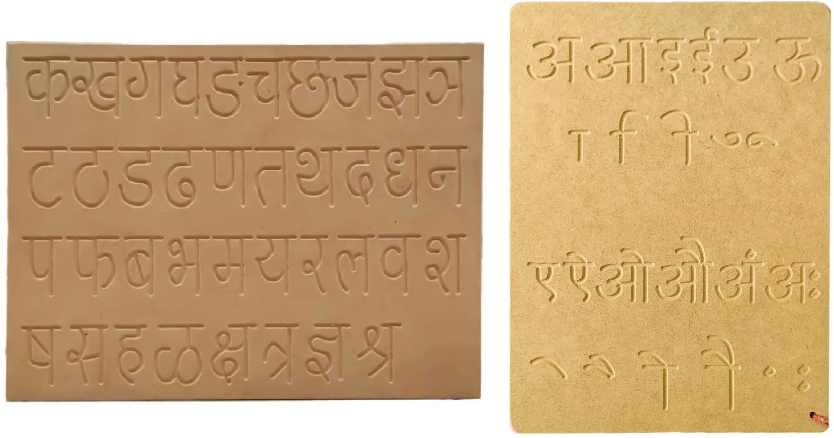 rewashree craft world Wooden Tracing Board for Kids (Hindi Matra & Marathi Ka Kha) (Set of 2)-picture-19