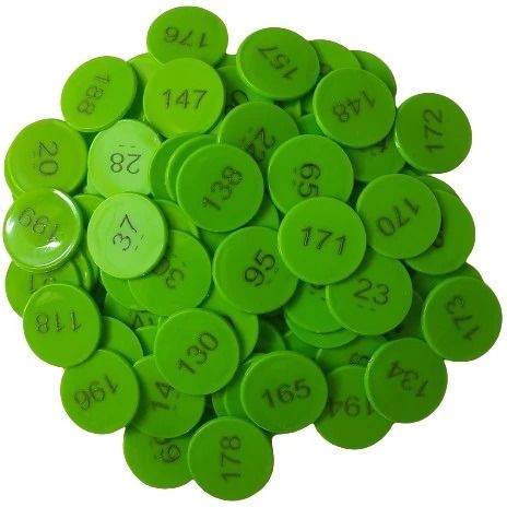morel EMBOSSED 1 TO 200 NUMERICAL PLASTIC TOKEN COIN(31MM) FOR SHOP BOARD GAMES,SCHOOL-picture-21