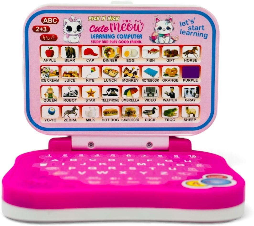 Educational Computer ABC and 123 Learning Kids Laptop with LED Display and Music-image-20