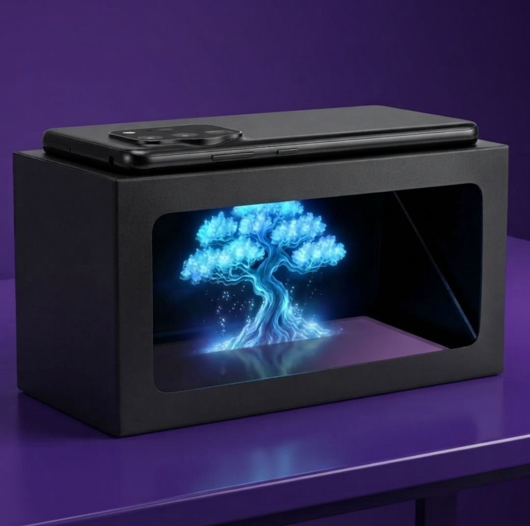 erhindia DIY 3D Hologram Projector Smart Phone Physics Experiment STEM Kit-picture-8