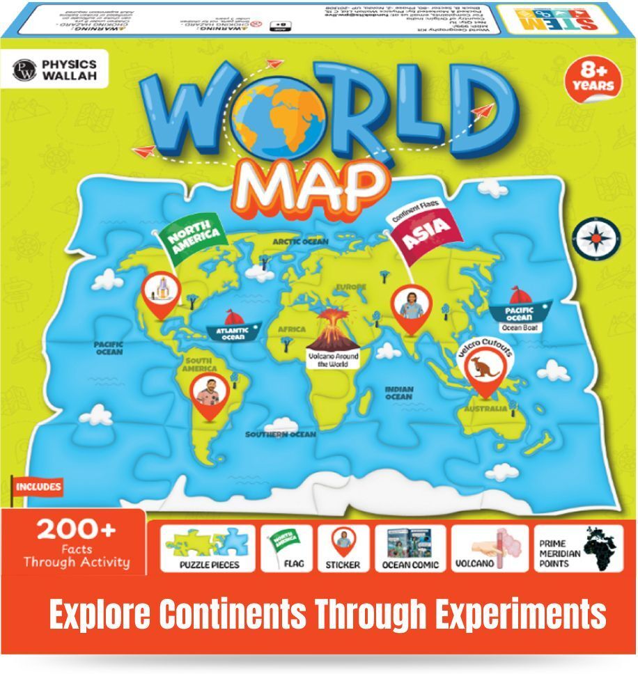 World Mapology Puzzle Kit for Kids 8 to 15 Years | Learn 200+ Facts of the World-image-28