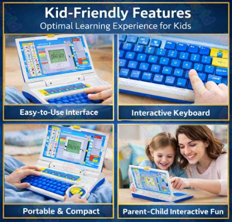 tiny tales Kids Educational Learning(IND*1244) Laptop Toy-picture-38