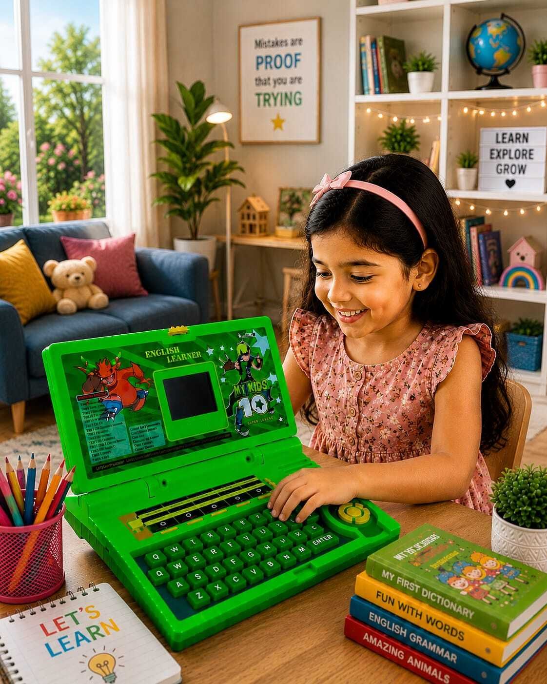 tiny tales Learning &(IND*78052) Educational Kids Ben 10 Laptop-picture-13