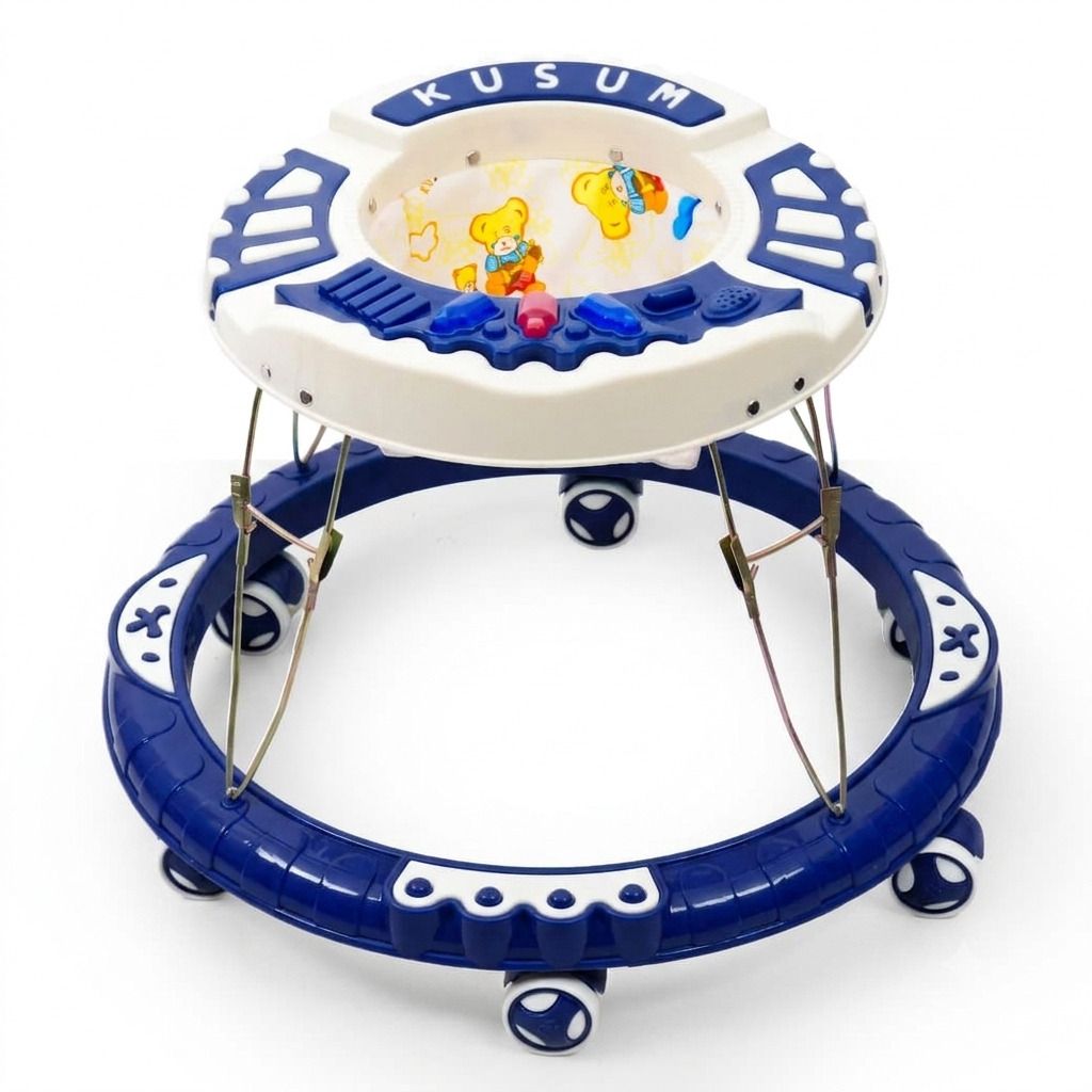 Musical Baby Learning Walker for Kids with Comfortable Seat and Smooth Wheels-image-21