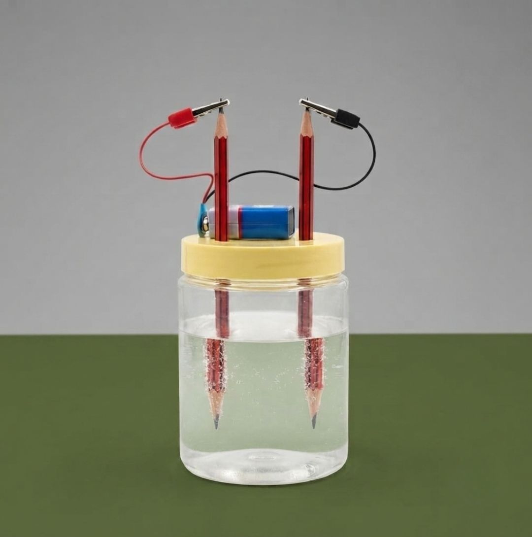 erhindia Water Electrolysis DIY Educational STEM Science Working Model Project Kit Kids-picture-14
