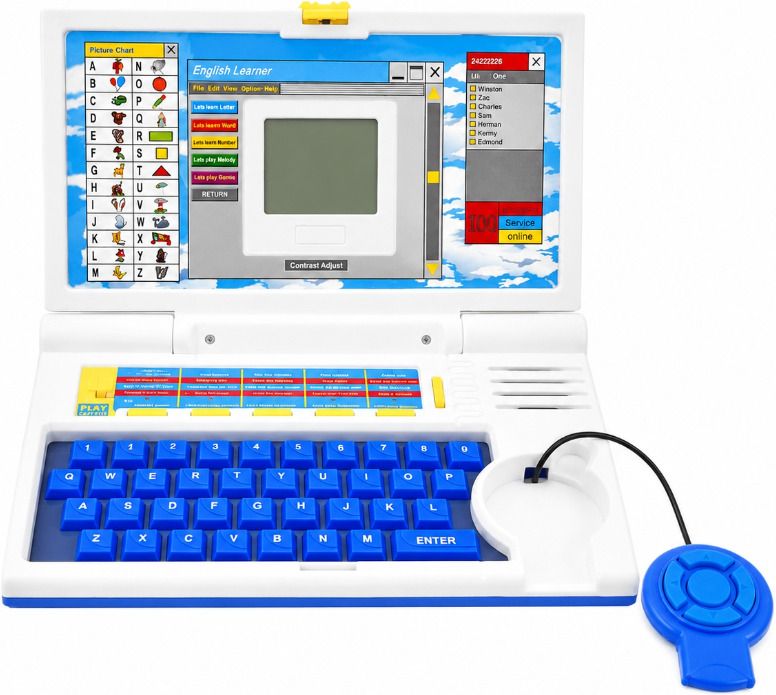 awals Educational Laptop Toy for Kids with QWERTY Keyboard, Music & Learning Games-picture-40