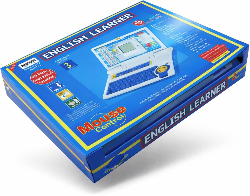 English Learning Computer with LCD Screen, Keyboard Interactive Learning Toy-image-32