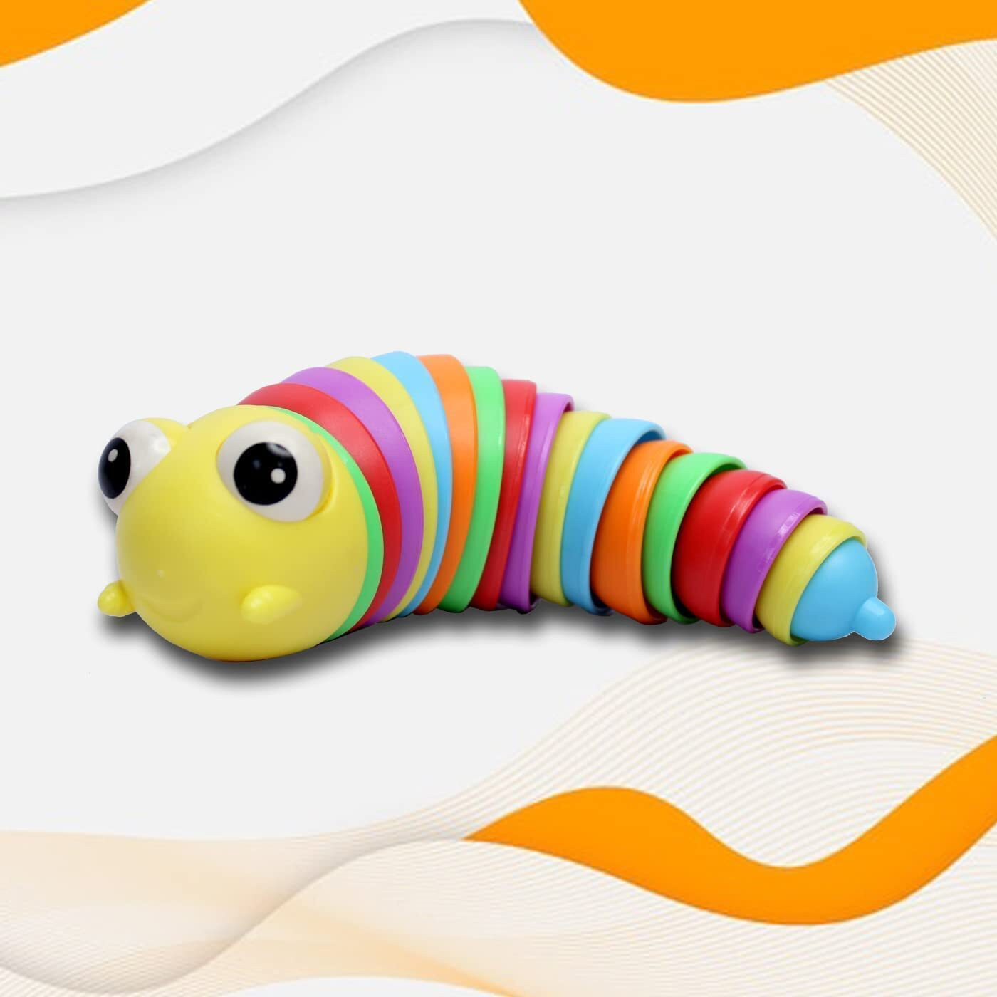 countrylink Slug Flexible Relieving Stress Smooth Feel Realist And Fun Fidget Toy image 1