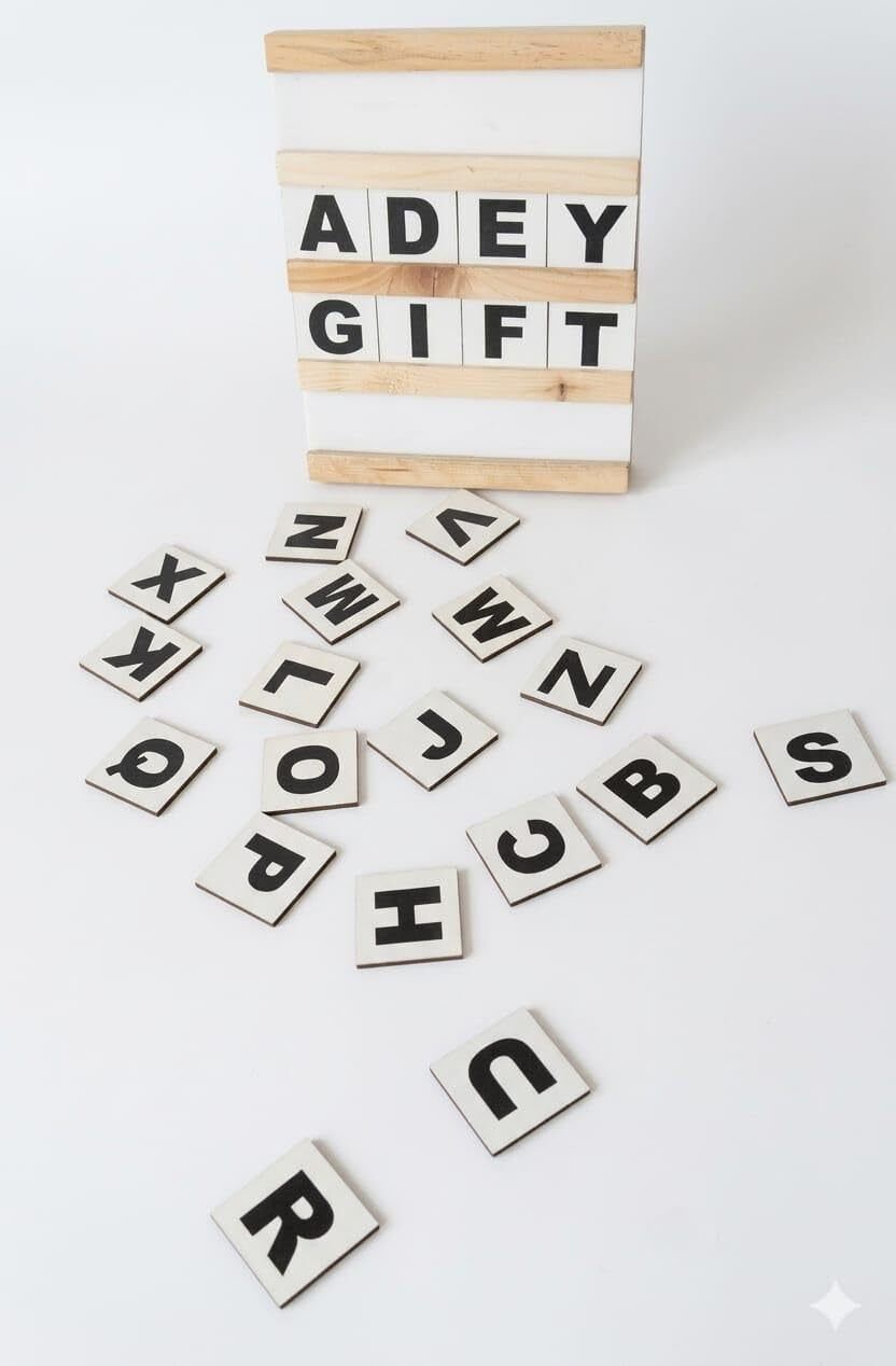 Wooden Alphabet Learning Board for Kids | Educational Letter Matching-image-38