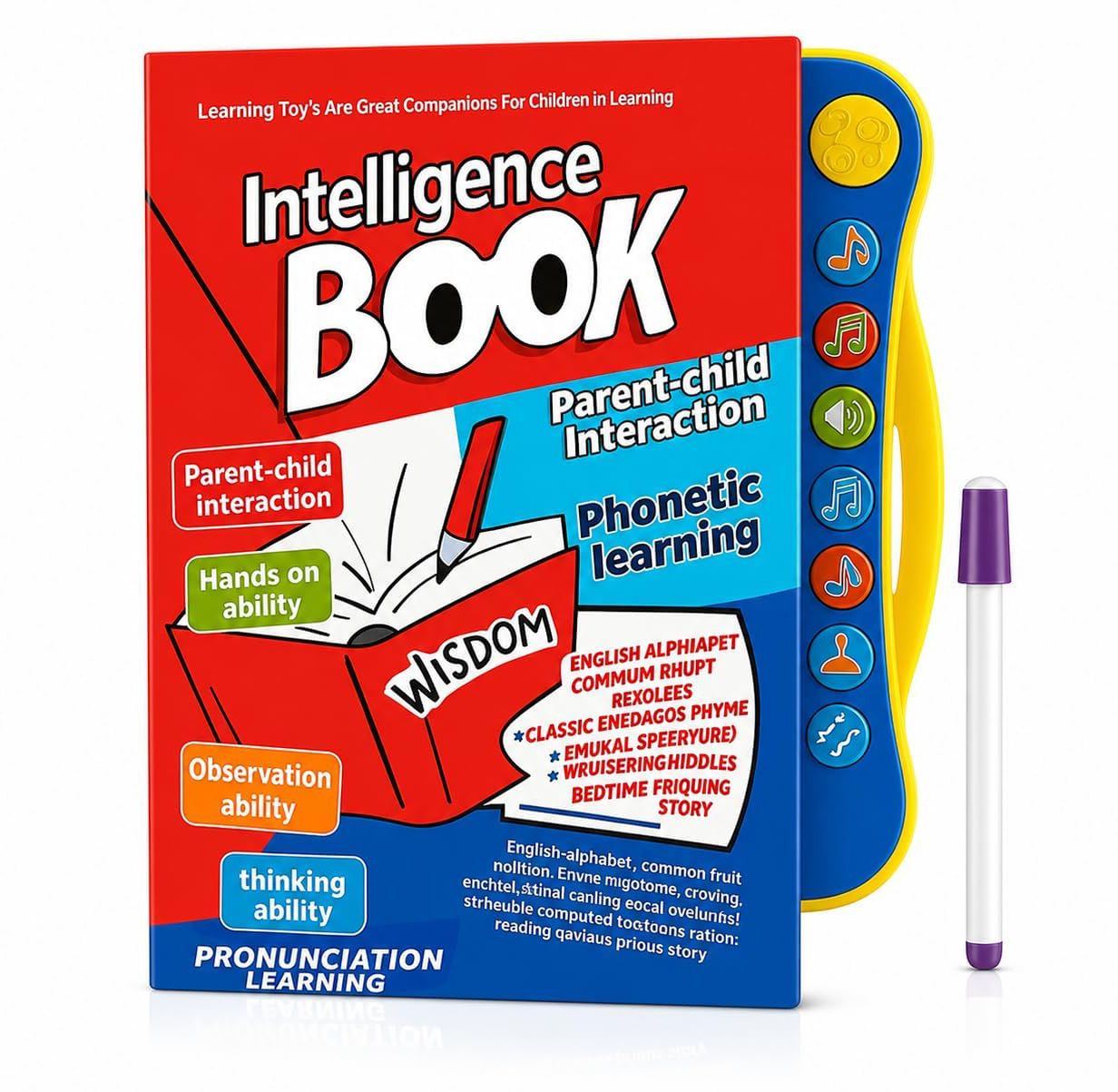 btop Kids Interactive Talking Learning Book with Pen & Sound | Early Educational Toy-picture-1