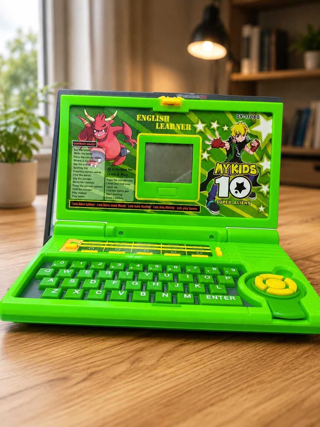 intelligent Educational Computer Laptop(IND*4) Toy for Kids with Mouse-picture-11