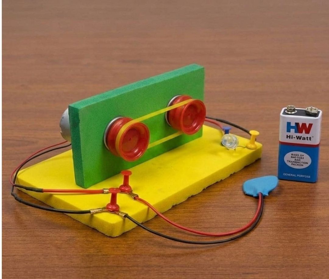 erhindia DIY Science Project DC Electric Generator Working Model STEM Kit Students-picture-19
