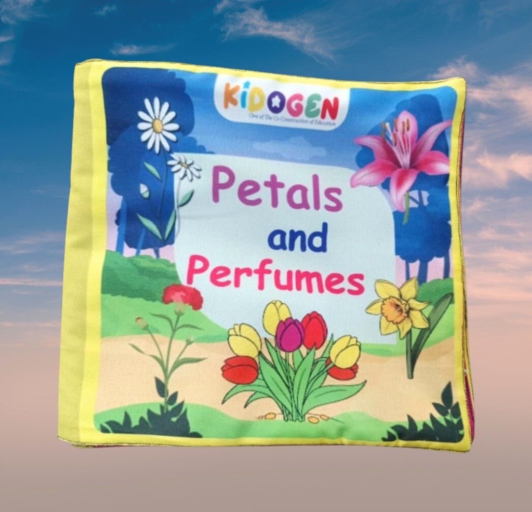 Petals & Perfumes Fabric Book | Reusable Soft Book for Preschool-image-41