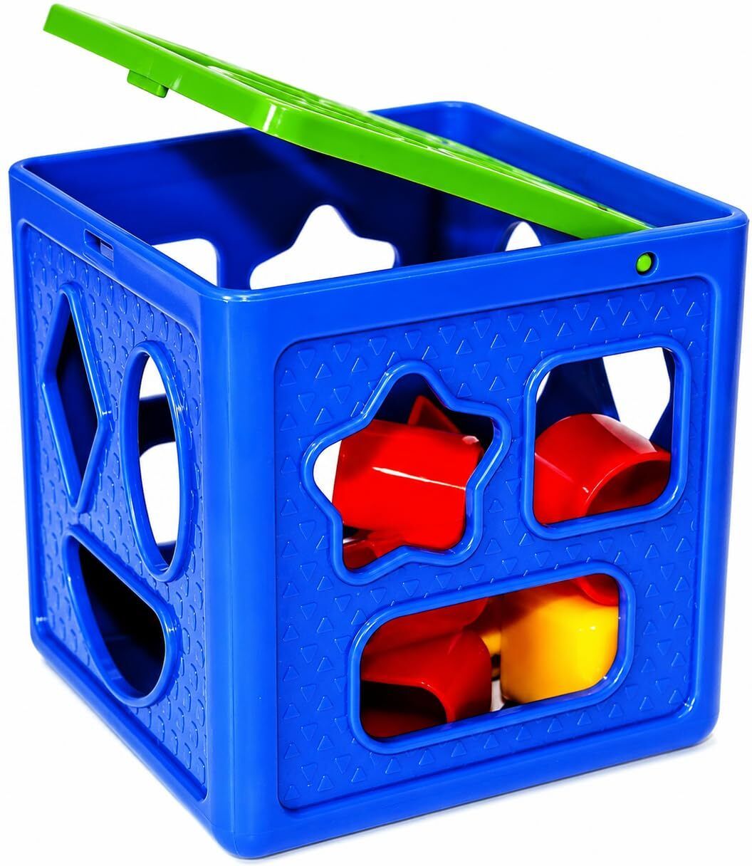 ragiluxe Baby Shape Sorting Box Toy with Colorful Blocks for Early Learning-picture-37