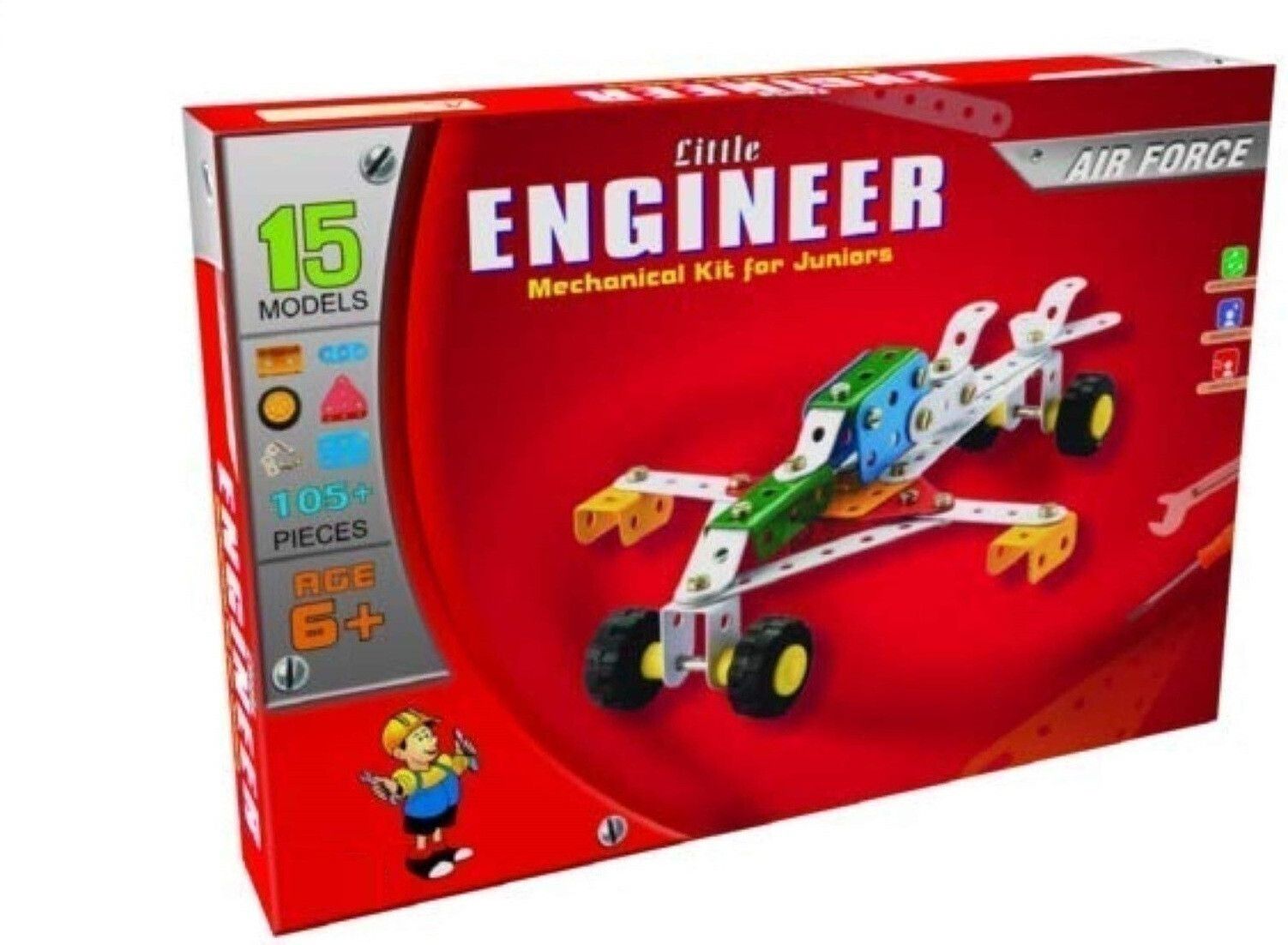 Airforce Little Engineer Mechanical Kit for Kids Building Construction Toys-image-7