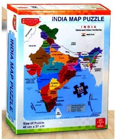 India Map Floor Puzzle for Kids | Learning Games | Educational Puzzle Games