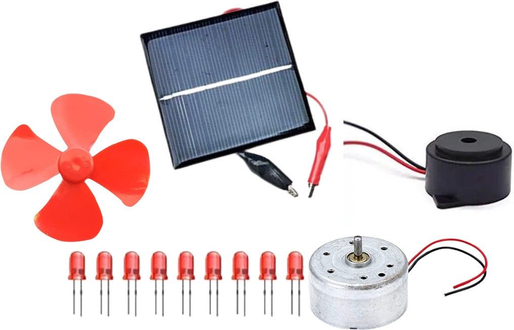 erhindia Science Project-02 Material kit Solar Panel conversion kit-picture-22