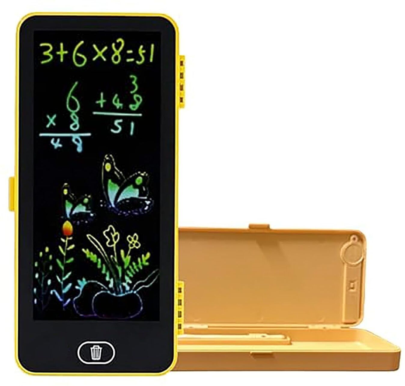 kidzblend 2 in 1 Pencil Box Cum Educational LCD Tablet Toy for Kids with Pen-picture-13