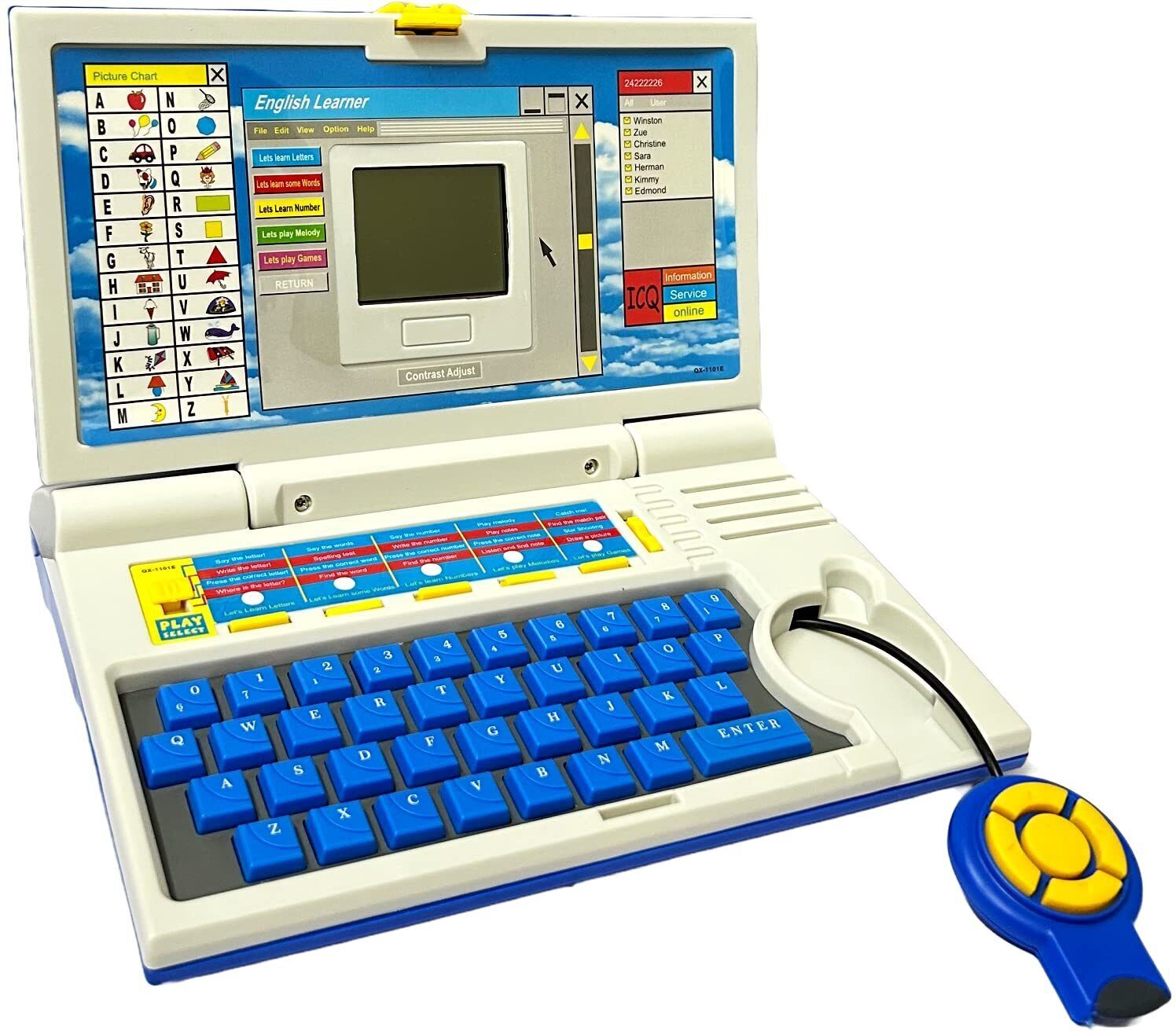 Learning Baby Computer 20 Fun Activities Laptop for Kids Learn Letter-image-35
