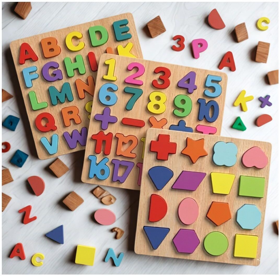 beauty bright Montessori Educational Wooden Puzzle Board for Toddlers and Preschool B1T712-picture-31