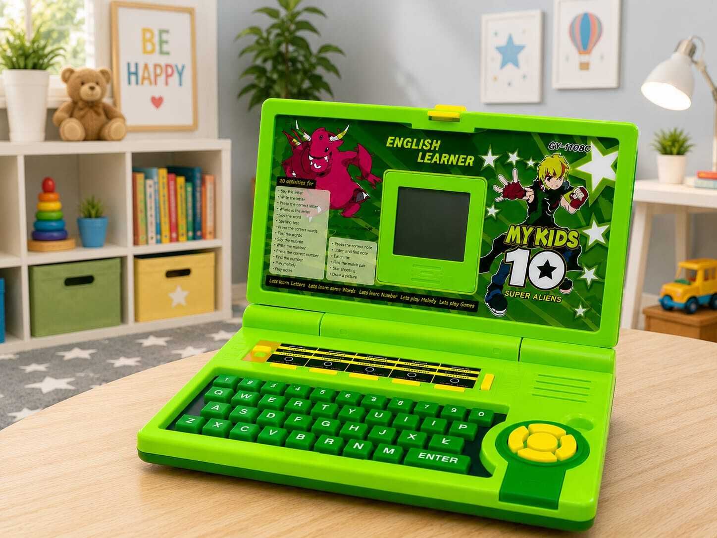 hornflow Educational Laptop Computer(IND*086) Toy for Kids-picture-11