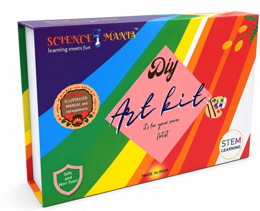 science -o-mania DIY Art and Craft Kit for Kids 3+ Years Creative Painting Activity Set-picture-46