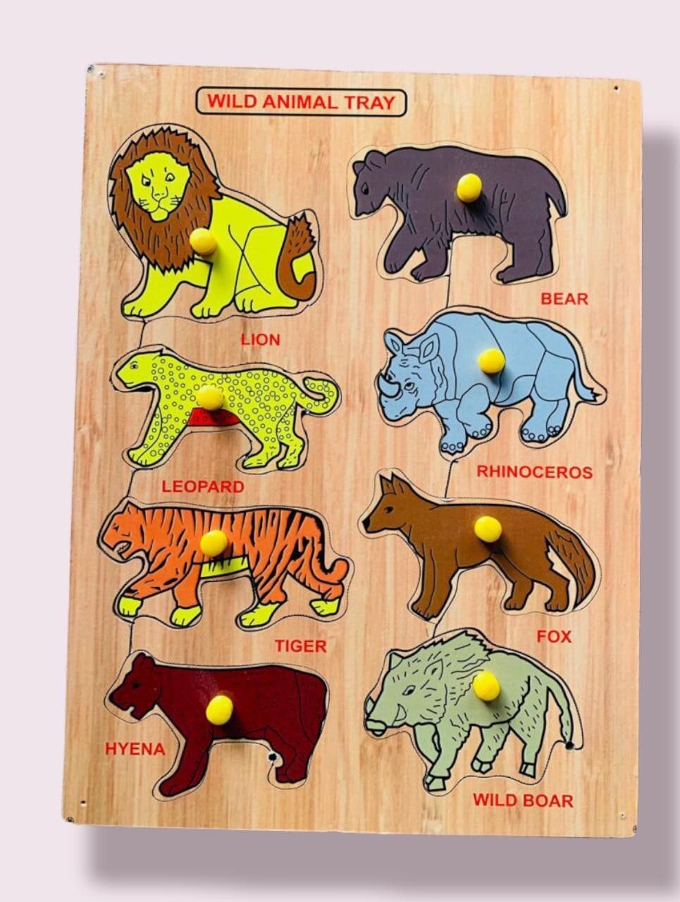 Clever Champ Wild Animal Pictures Tray-image-33
