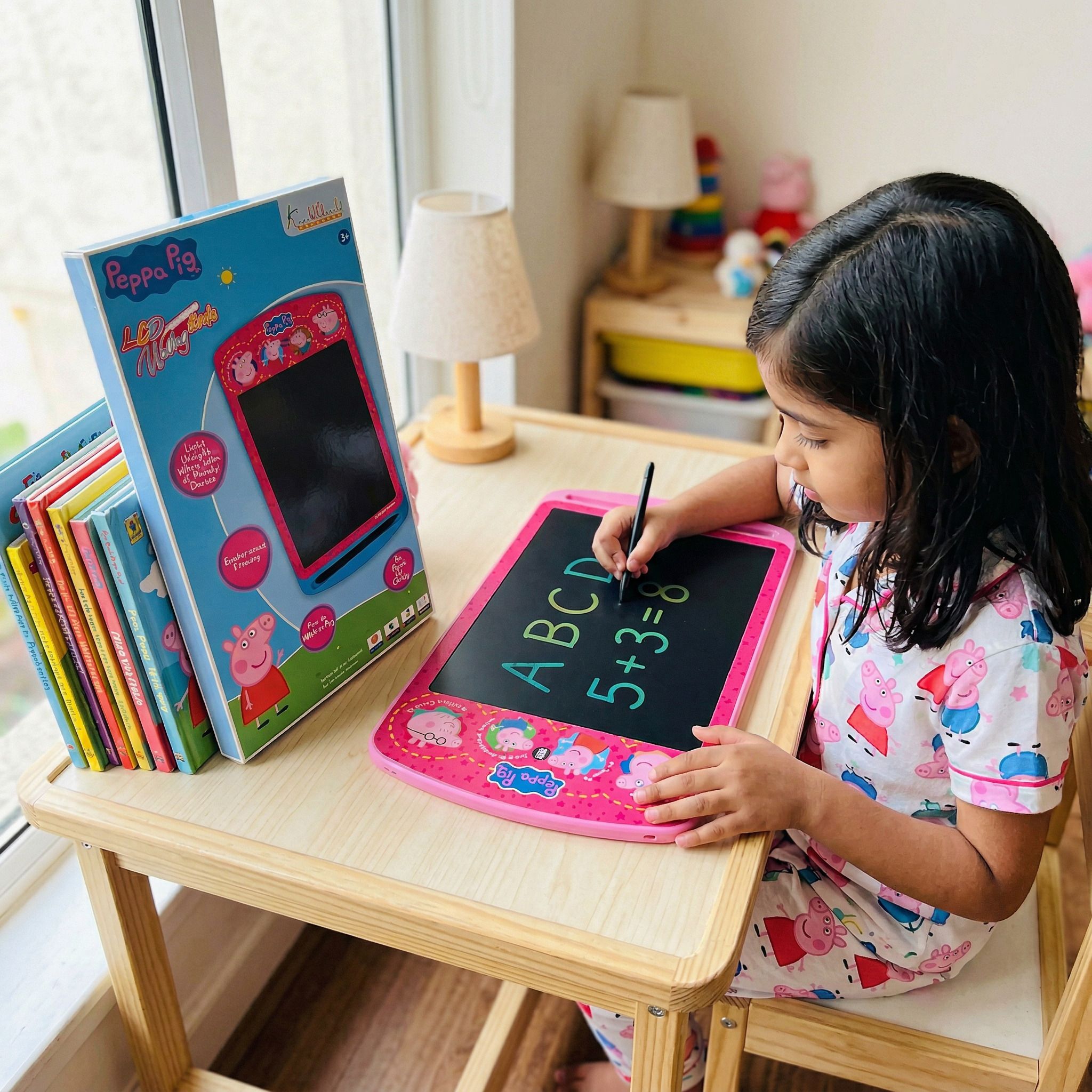 kriiddaank Peppa Pig Writing Slate for Kids Learning-picture-26
