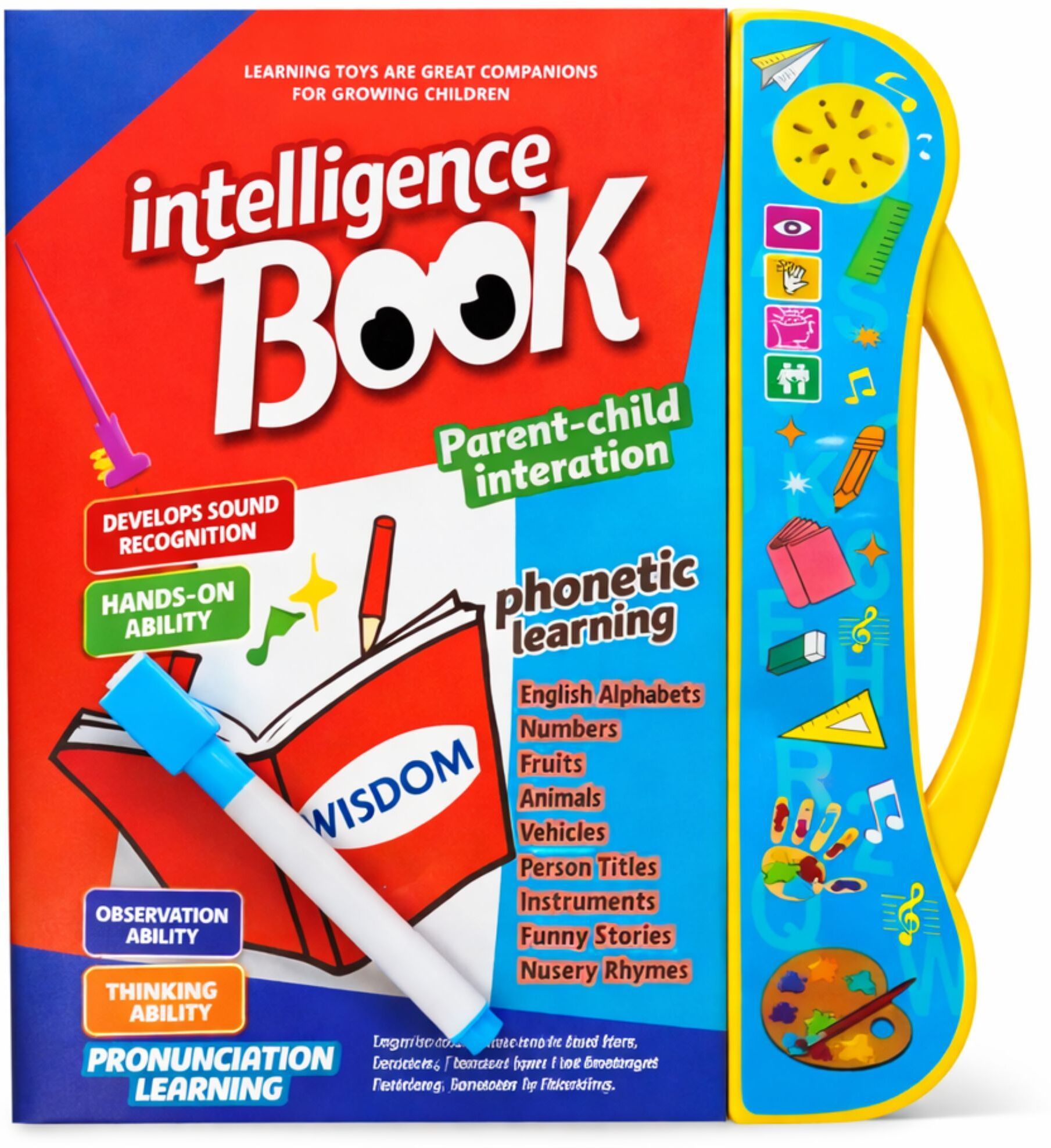 tovvoco Intelligent Sound Book for Kids 3+ Years | Interactive Musical Learning Book-picture-10