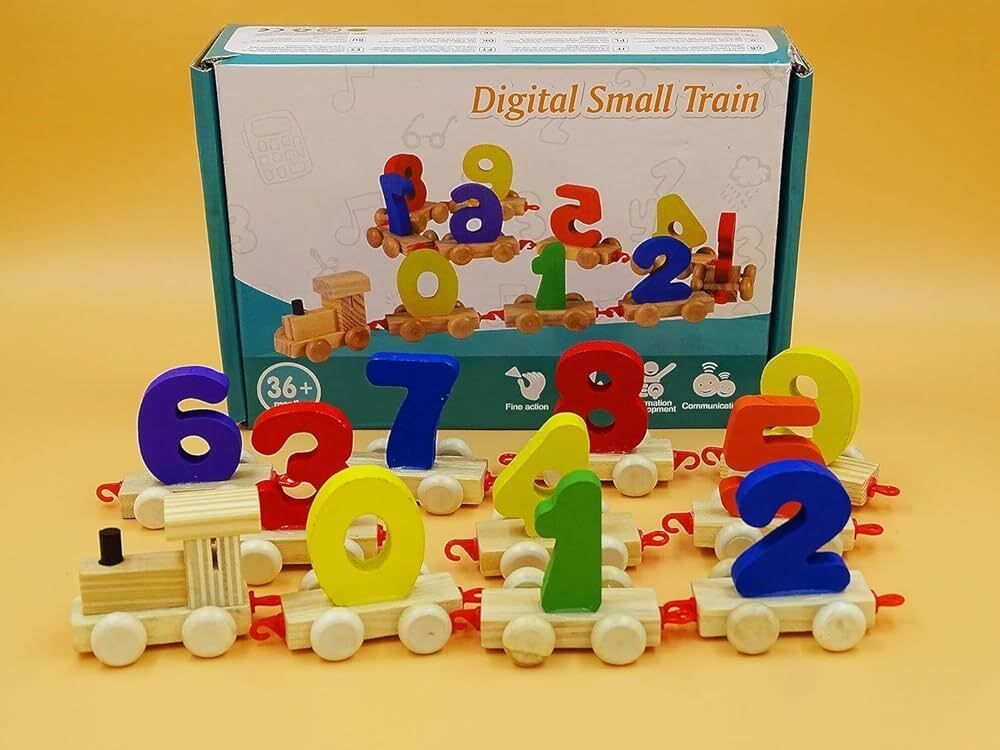 Wooden Number Train Toy Set-image-36