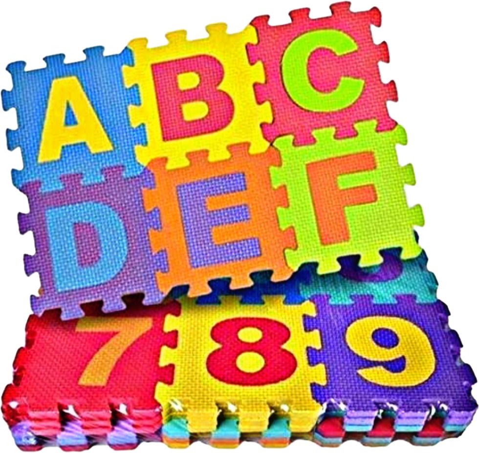 ruhani toys & gift gallery 36 Pcs Alphabet ABCD Non-Toxic Floor mats for Kids, Educational Puzzle-picture-15