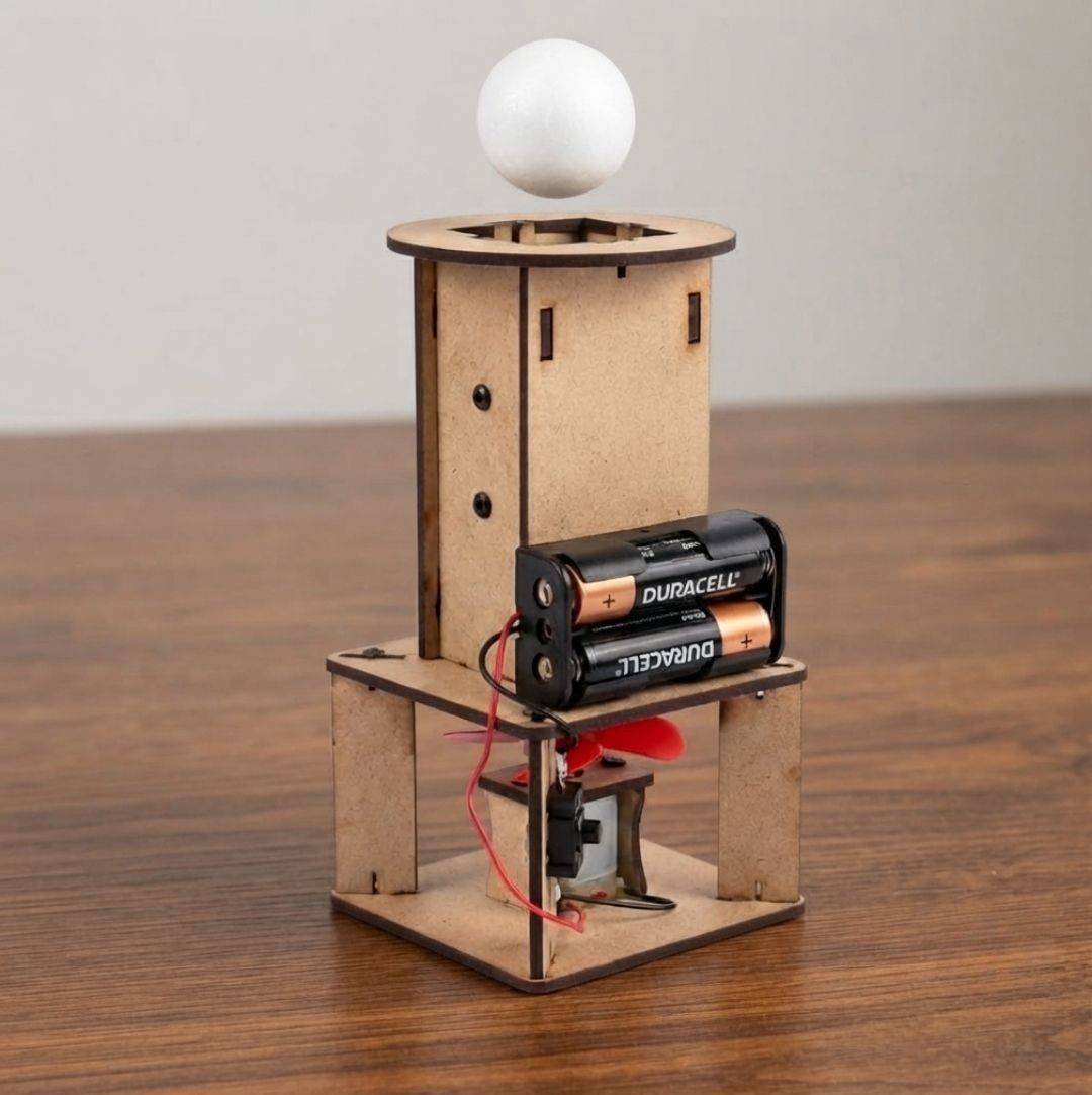 erhindia Air Suspension Ball Science Project Educational School STEM Working Model Kit-picture-41