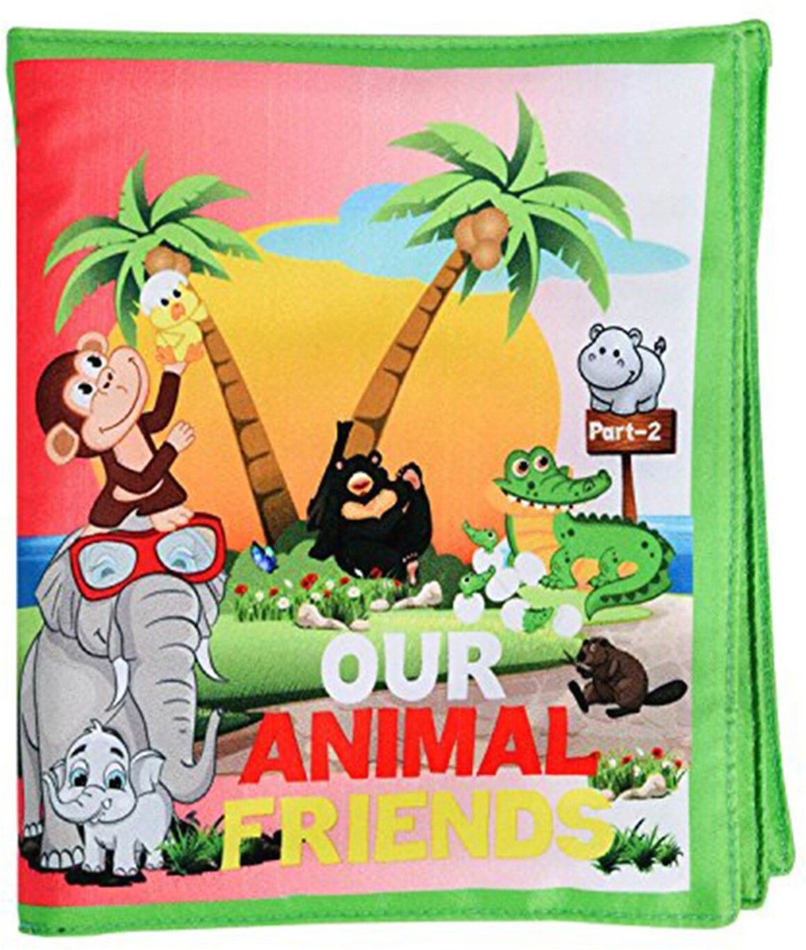 skyculture Our Animal Friends Part 2 Cloth Book - English-picture-35