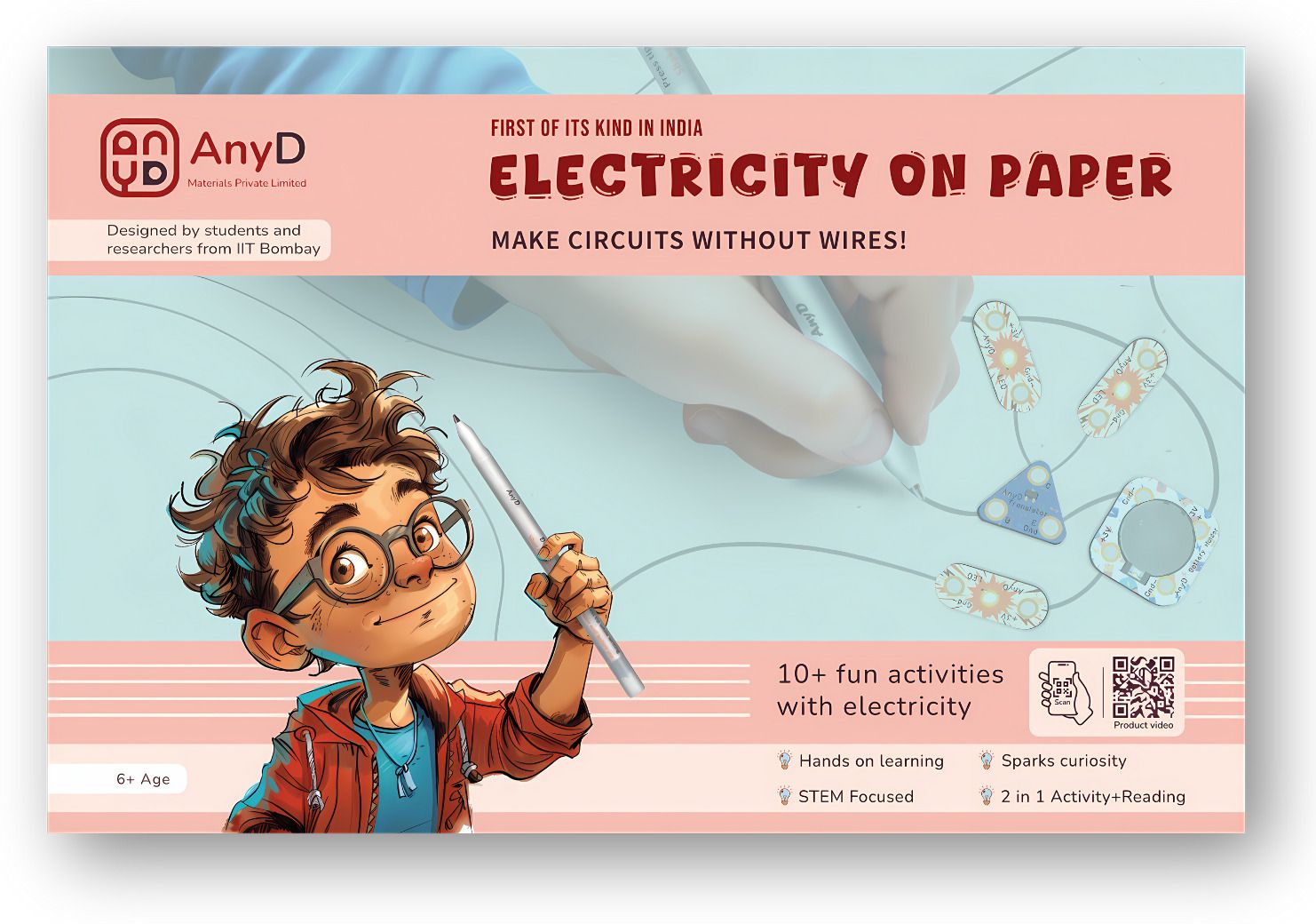 anyd Electricity On Paper STEM Toys Kit for 8+ Age Group | Research By IIT Bombay-picture-14