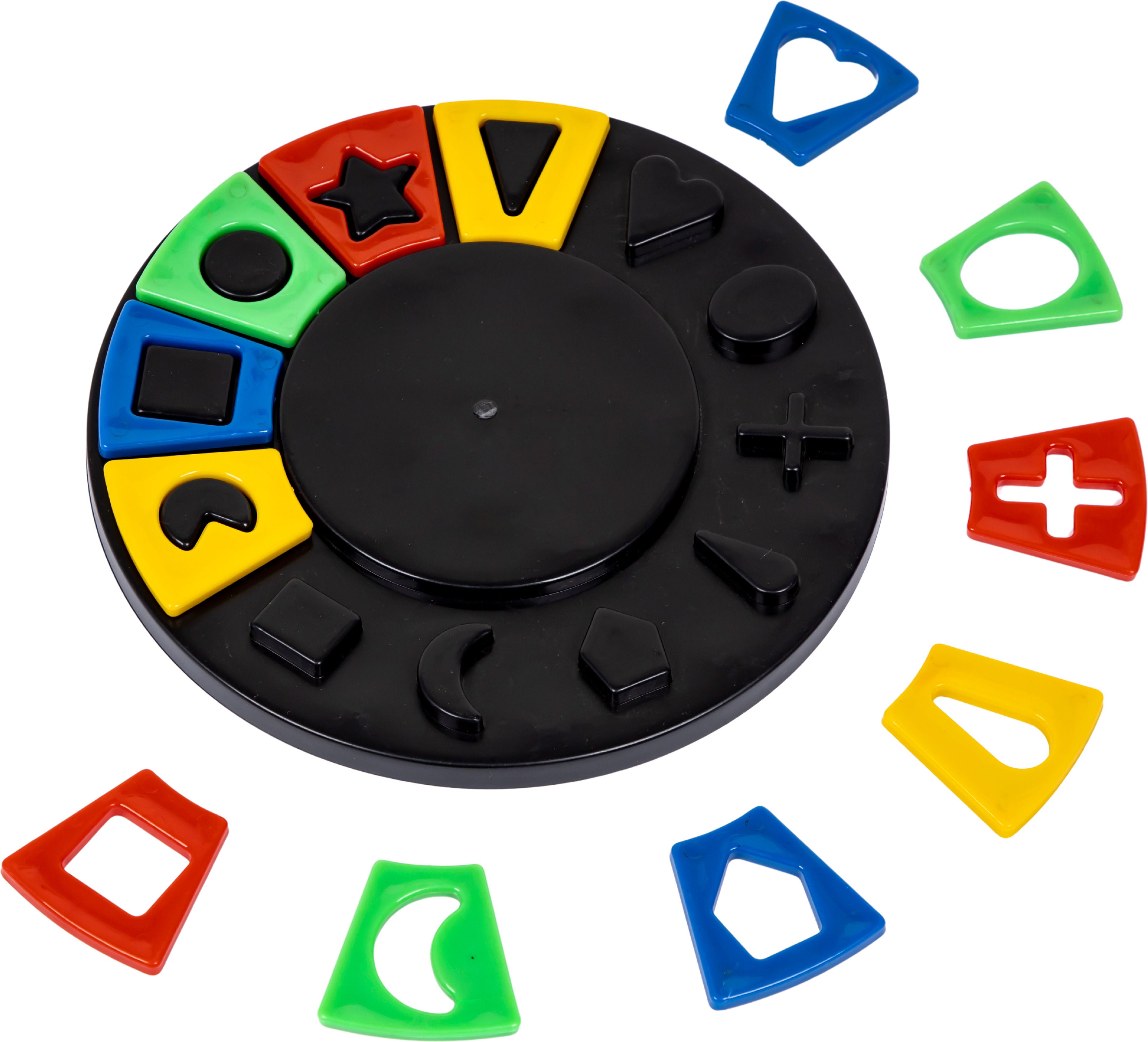 vrajvilla Circle Shape Jigsaw Puzzle Toy Shape & Color Recognition Geometric Board-picture-14