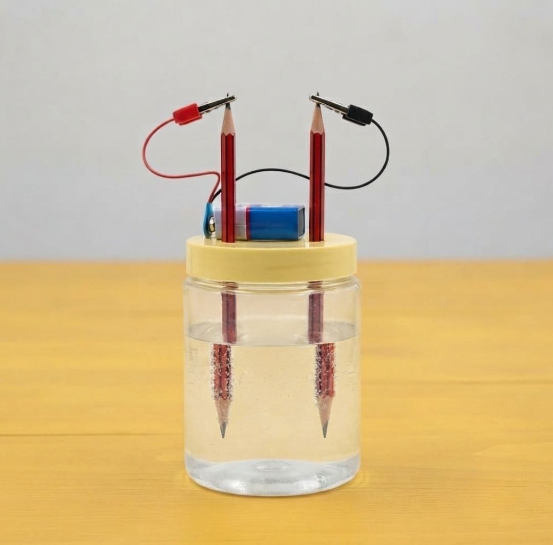 erhindia DIY Water Electrolysis Learning Science Project Working Model STEM Kit School-picture-26