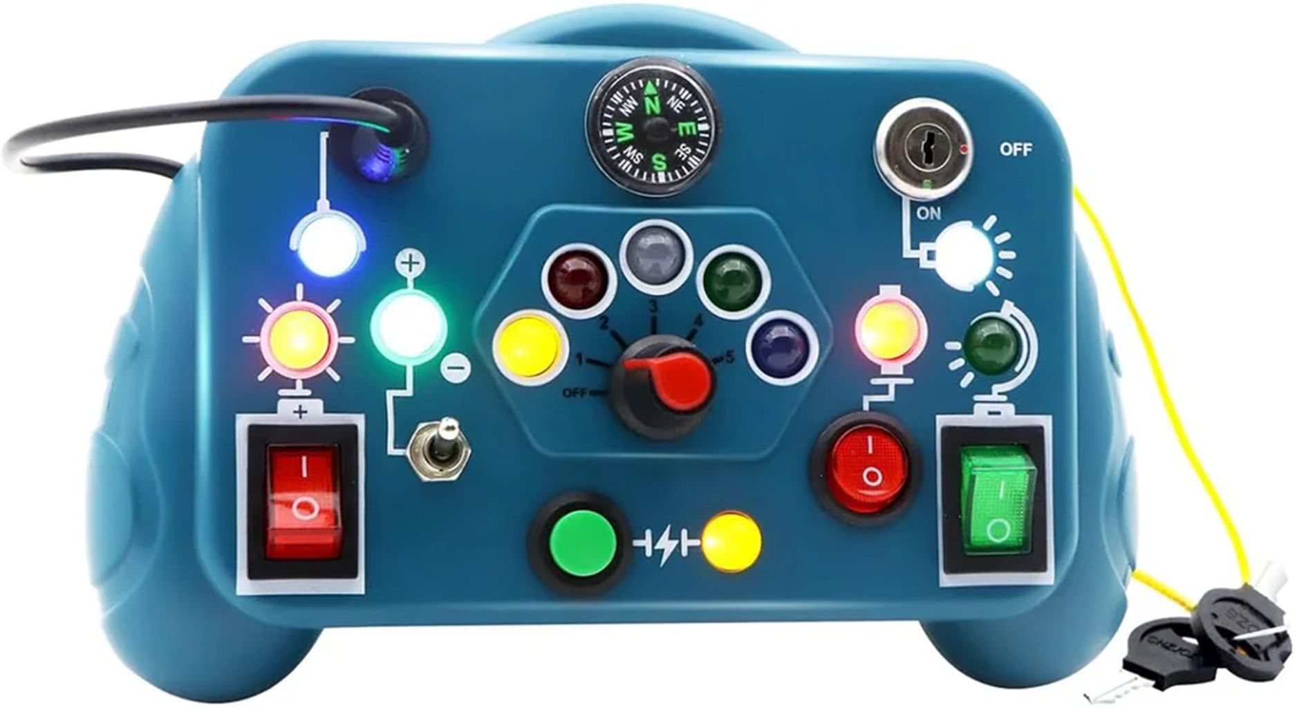 kidology Busy Board Switch Light Game – Sensory & Educational Travel-Friendly Toy-picture-26