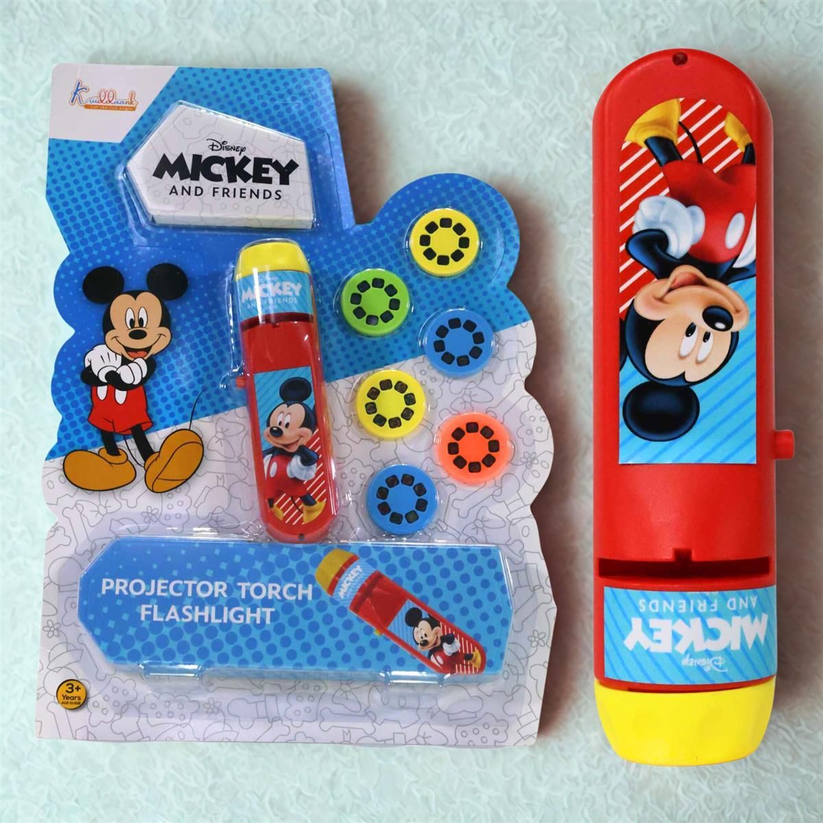 kriiddaank Disney Mickey Projector Torch Handheld Storytelling Light-picture-15