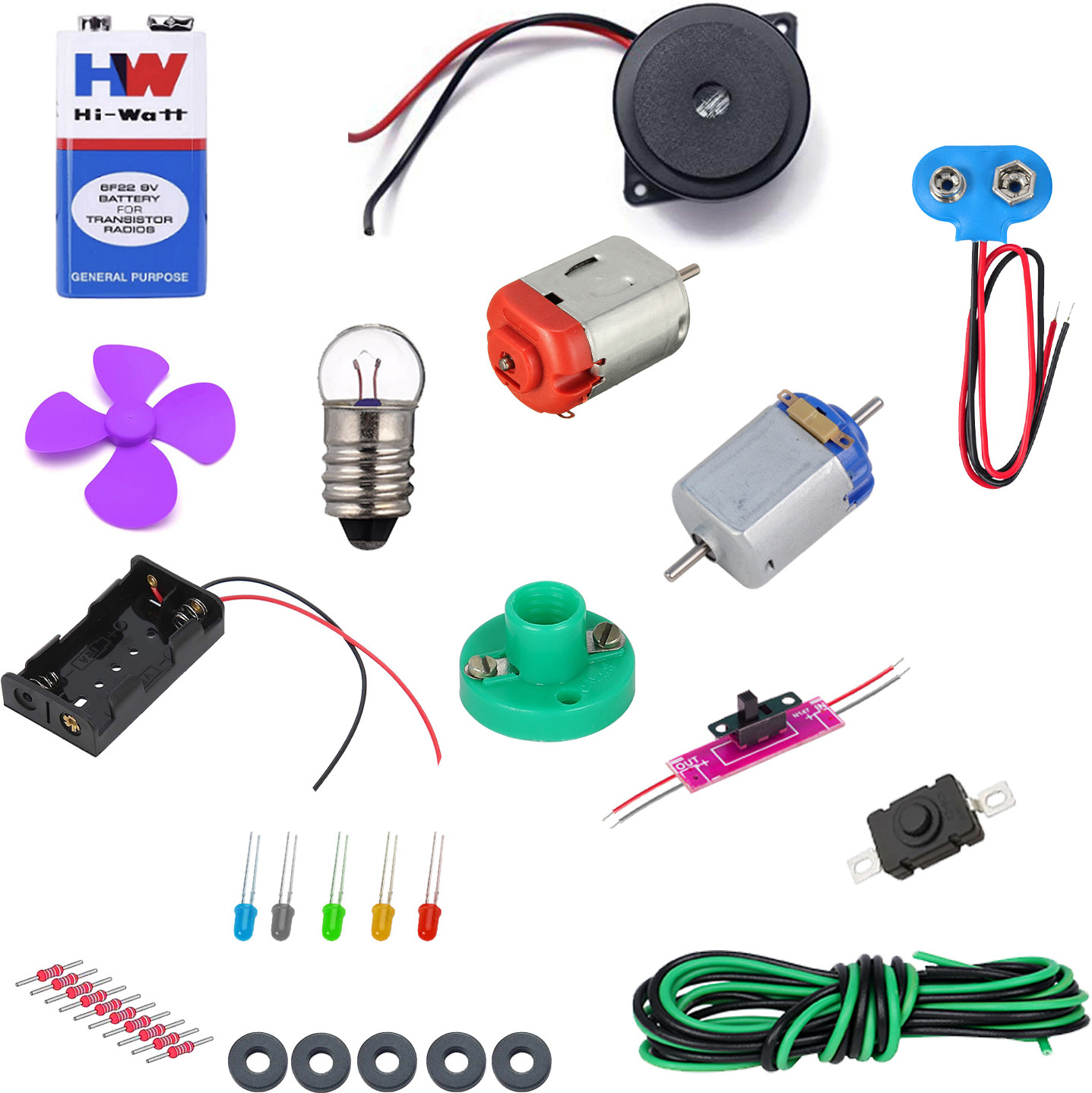 next geek DIY Science Project Kit 20+ Experiment DC Motor Kit STEM image 1