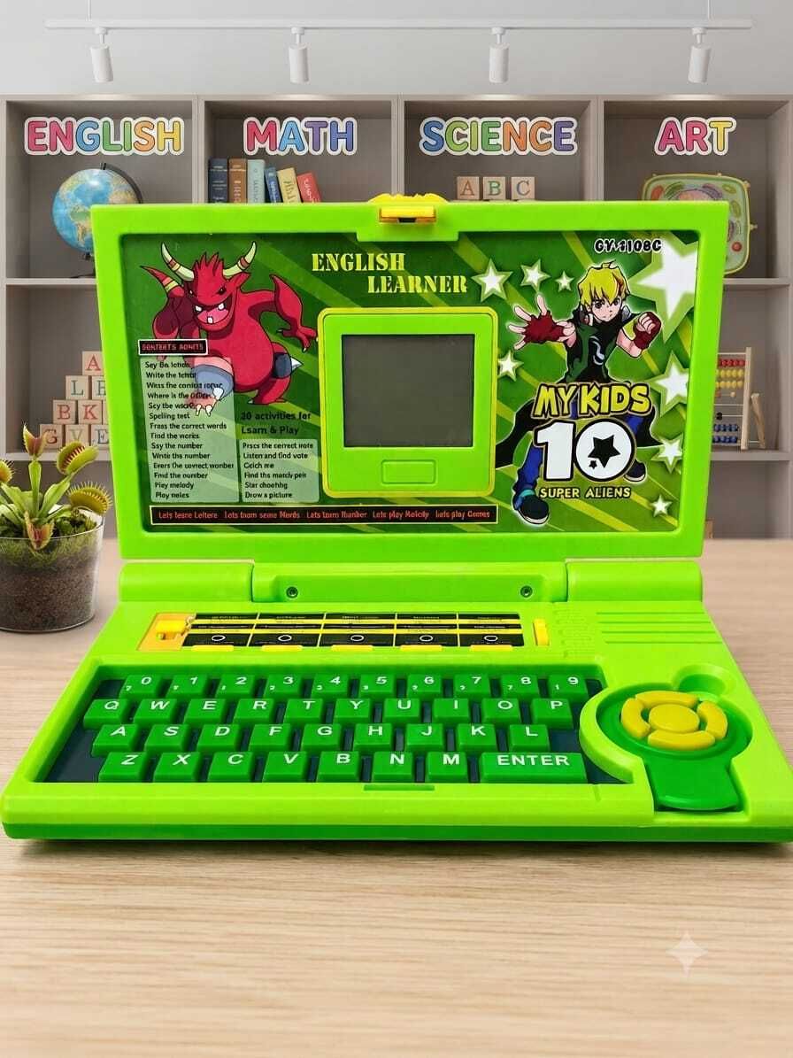 intelligent Educational Laptop Computer(IND*6) Toy for Kids Above 3 Years-picture-21
