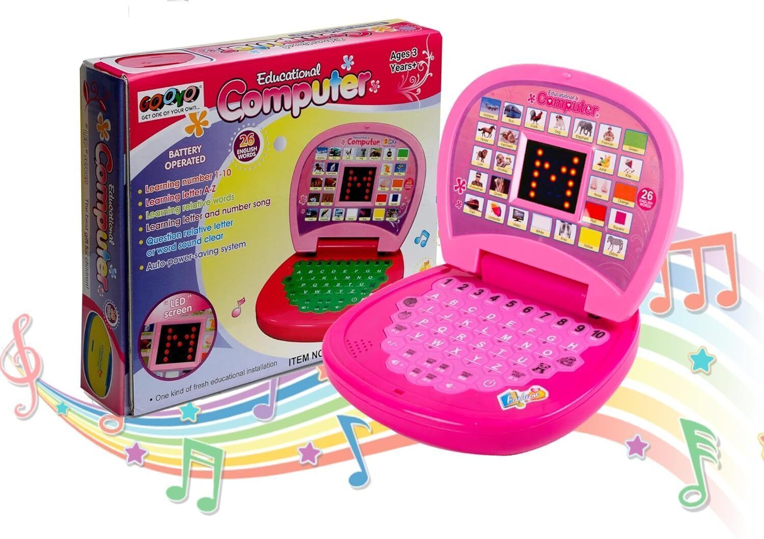 Special Entertainment and Teaching English Spelling Test Notebook Laptop Toy-A44-image-20
