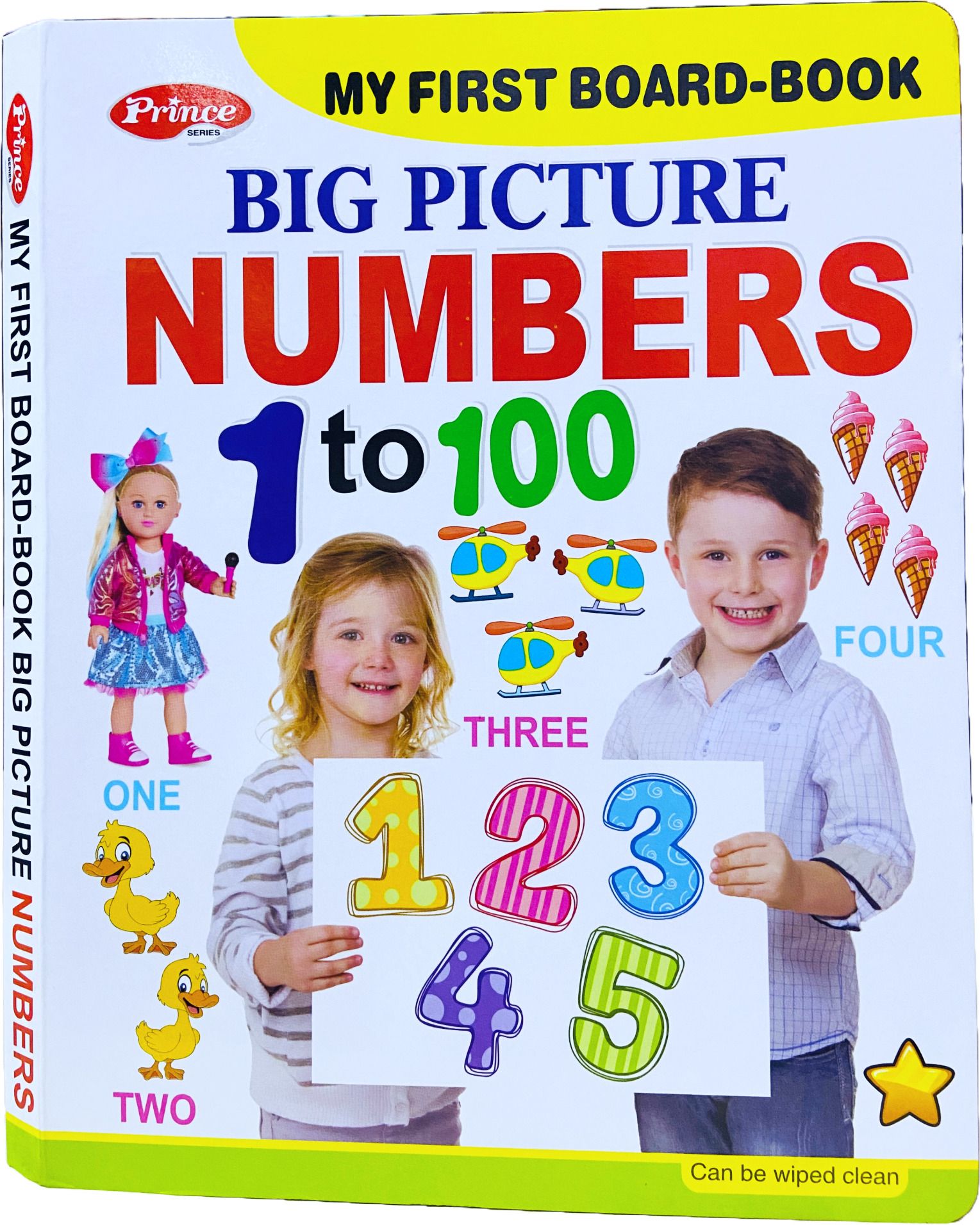 Big Board Book 1 To 100 Numbers Learning With Big Picture For Kids-image-8