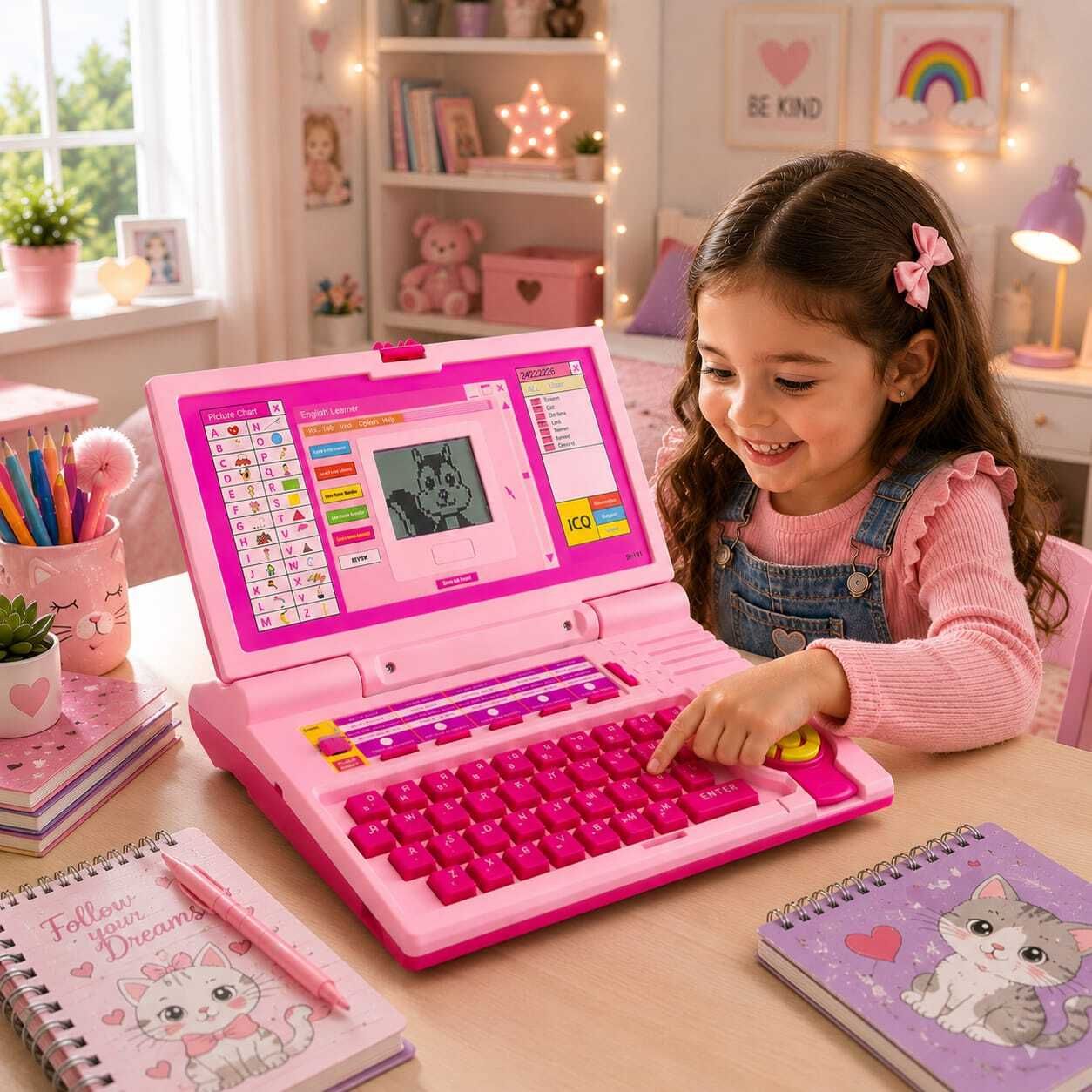 tiny tales Kids Laptop Educational (IND*792)Toy Activities Play-picture-12