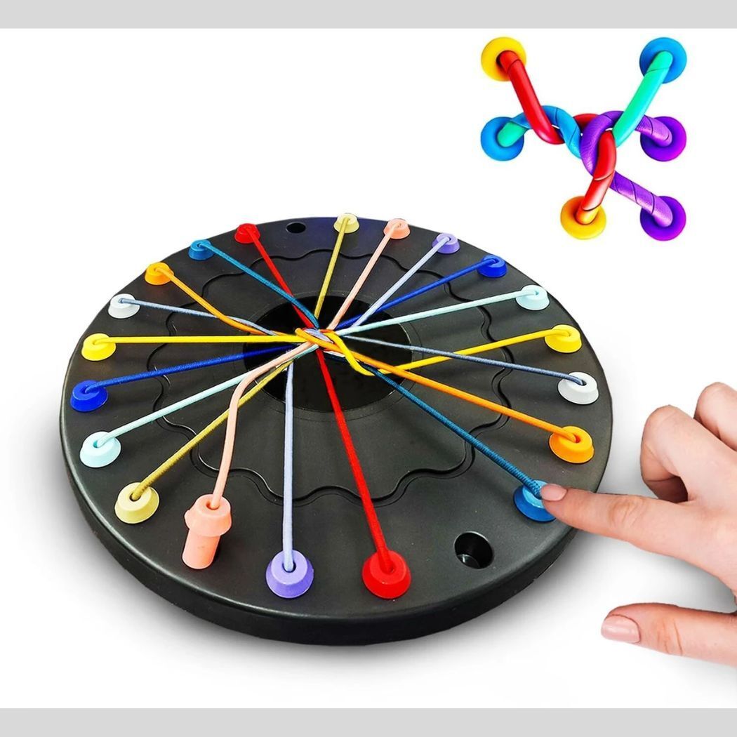 arkonnect Rope Untangling Puzzle Game Twisted Rope Brain Teaser for Kids & Adults-105-picture-35